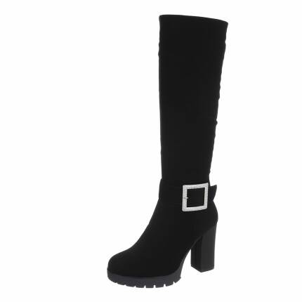 Damen High-Heel Stiefel - black