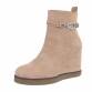 Damen Keilstiefeletten - khaki Gr. 36