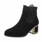 Damen High-Heel Stiefeletten - black Gr. 36