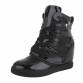 Damen Keilstiefeletten - black Gr. 36