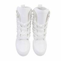 Damen Keilstiefeletten - white