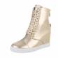 Damen Keilstiefeletten - ltgold