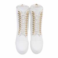 Damen Keilstiefeletten - white