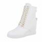 Damen Keilstiefeletten - white