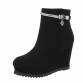 Damen Keilstiefeletten - black