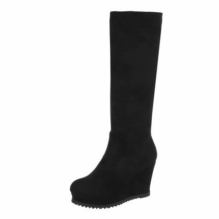 Damen High-Heel Stiefel - black Gr. 36