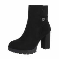 Damen High-Heel Stiefeletten - black