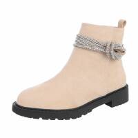 Damen Klassische Stiefeletten - beige