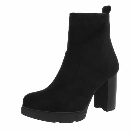 Damen High-Heel Stiefeletten - black Gr. 39