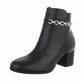 Damen Klassische Stiefeletten - blackpu - 12 Paar