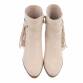 Damen Keilstiefeletten - beige