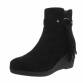 Damen Keilstiefeletten - black