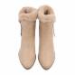 Damen Keilstiefeletten - beige