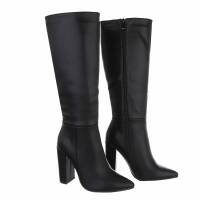 Damen High-Heel Stiefel - black