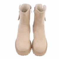 Damen Klassische Stiefeletten - beige