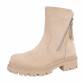 Damen Klassische Stiefeletten - beige