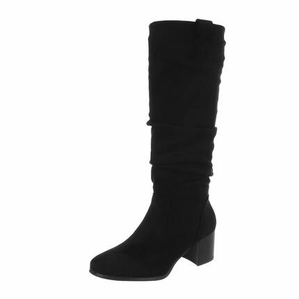 Damen High-Heel Stiefel - black Gr. 37