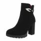 Damen High-Heel Stiefeletten - black Gr. 41