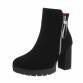 Damen High-Heel Stiefeletten - black Gr. 37