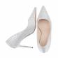 Damen High-Heel Pumps - silver