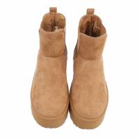 Damen Winterstiefeletten - camel