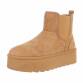 Damen Winterstiefeletten - camel Gr. 41