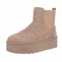 Damen Winterstiefeletten - khaki