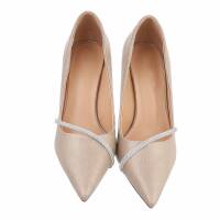 Damen High-Heel Pumps - gold