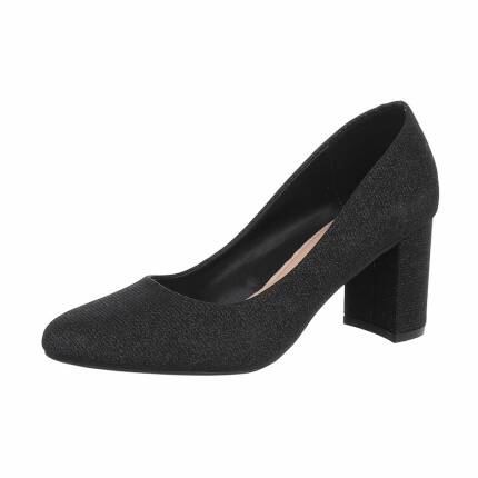 Damen High-Heel Pumps - black Gr. 36