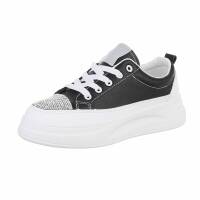 Damen Low-Sneakers - black