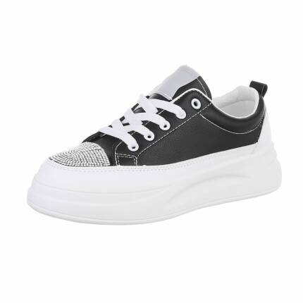 Damen Low-Sneakers - black Gr. 37