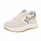 Damen Low-Sneakers - beige Gr. 41