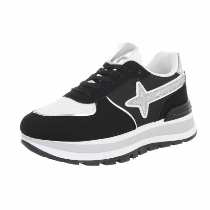 Damen Low-Sneakers - black