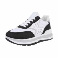 Damen Low-Sneakers - black