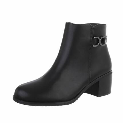 Damen High-Heel Stiefeletten - black Gr. 37