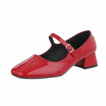 Damen Klassische Pumps - wine Gr. 36