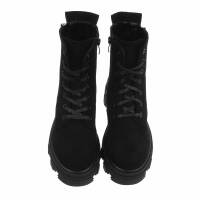 Damen Schnürstiefeletten - black