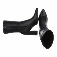 Damen High-Heel Stiefeletten - black