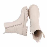 Damen Klassische Stiefeletten - beige