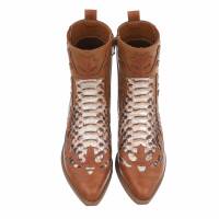 Damen Western- & Bikerboots - camel