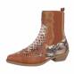 Damen Western- & Bikerboots - camel Gr. 36