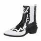 Damen Western- & Bikerboots - whiteblack