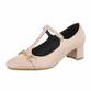 Damen Klassische Pumps - beige - 12 Paar