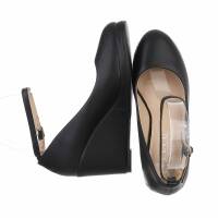 Damen Keilpumps - blackpu