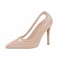 Damen High-Heel Pumps - beige