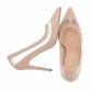 Damen High-Heel Pumps - beige