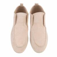 Damen Mokassins - beige