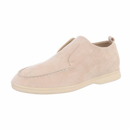 Damen Mokassins - beige Gr. 37