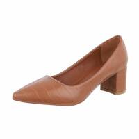 Damen Klassische Pumps - camel