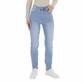 Damen High Waist Jeans von Laulia - blue